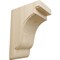 Ekena Millwork 5 1/4"W x 7 1/4"D x 9 1/2"H Bedford Bracket, Rubberwood BKTW05X07X10BERW - alternate 1